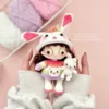 Receita Boneca Coelha Amigurumi