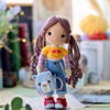 Receita Boneca com Mochila Amigurumi