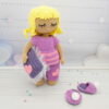 Receita Boneca Dorminhoca Amigurumi