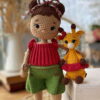 Receita Boneca e Girafa Amigurumi