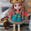 Receita Boneca e Macaco Amigurumi