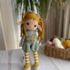 Receita Boneca Elfa Amigurumi