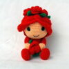 Receita Boneca Flor Amigurumi