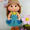 Receita Boneca Jardineira Amigurumi