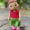 Receita Boneca Lila Amigurumi