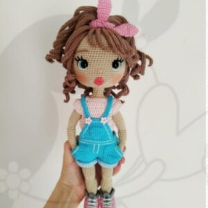 Receita Boneca linda Amigurumi