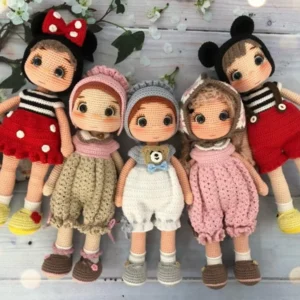 Receita Bonecas Amigurumi