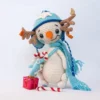 Receita Boneco de Neve Amigurumi