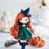 Receita Bruxinha Amigurumi