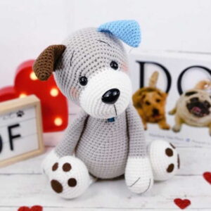 Receita Cachorro Amigurumi