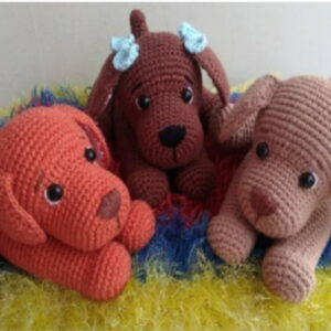 Receita Cachorro Amigurumi