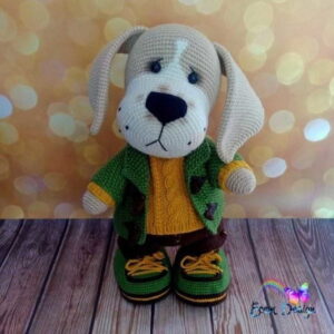 Receita Cachorro amigurumi