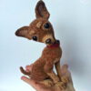 Receita Cachorro Pinscher Amigurumi