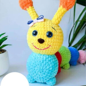 Receita Centopeia Amigurumi