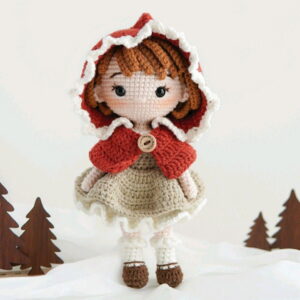 Receita Chapeuzinho Vermelho Amigurumi