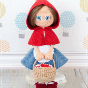 Receita Chapeuzinho Vermelho Amigurumi