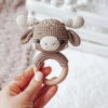 Receita Chocalho Boi Amigurumi