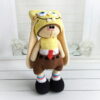 Receita Coelho Bob Esponja Amigurumi