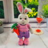 Receita Coelho Cenoura Amigurumi