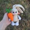 Receita Coelho com Cenoura Amigurumi