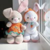 Receita Coelhos amigurumi