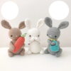 Receita Coelhos Amigurumi
