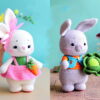Receita Coelhos Amigurumi