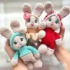 Receita Coelhos Amigurumi