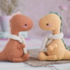 Receita Dinossauro Amigurumi