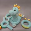 Receita Dinossauro Didatico Amigurumi