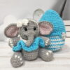 Receita Elefante no Ovo Amigurumi