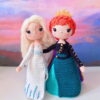 Receita Elsa e Anna Amigurumi