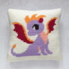 Receita Almofada Dragão amigurum