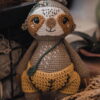 Receita Bicho Preguiça Amigurum