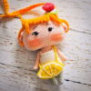 Receita  Boneca Bolsa Amigurumi