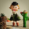 Receita  Boneca capiria Amigurumi