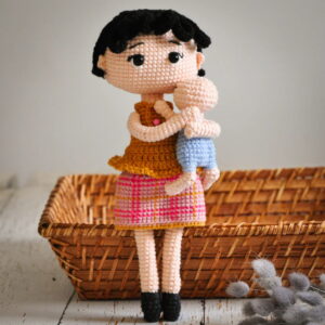 Receita Mãe e Filho Amigurumi