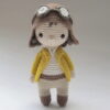 Receita Menino aviador Amigurumi