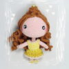 Receita Princesa Bella Amigurumi