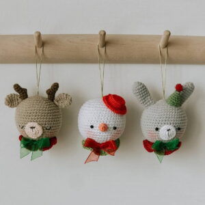 Receita Enfeite de Natal Amigurumi