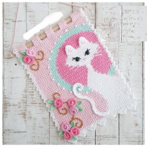 Receita Flamula Gatinha Amigurumi