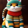 Receita Gato Amigurumi
