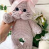 Receita Gato Amigurumi