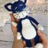Receita Gato Felix Amigurumi