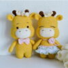 Receita Girafa Amigurumi