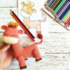 Receita Girafa Amigurumi
