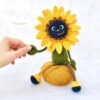 Receita Girassol Amigurumi