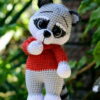 Receita Guaxinim Amigurumi
