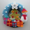 Receita Guirlanda de Natal Amigurumi