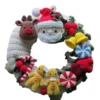 Receita Guirlanda Natal Amigurumi